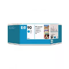 HP C5083A HP90 Eredeti Cián Plotter Tintapatron