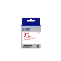Epson LK-3WRN Red/White 9mm szalag (9m)