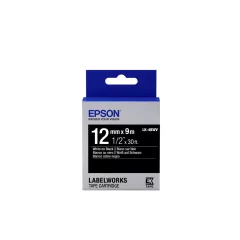 Epson LK-4BWV White/Black 12mm szalag (9m)