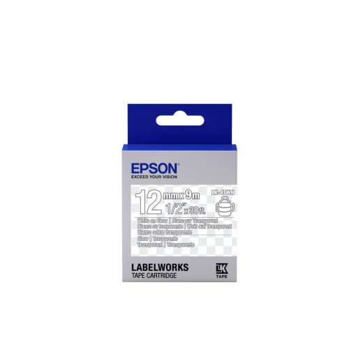 Epson LK-4TWN White/Transparent 12mm címke(9m)