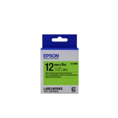 Epson LK-4GBF Black/Green 12mm szalag (9m)