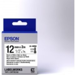 Epson LK-4WBH Black/White 12mm szalag (2m)