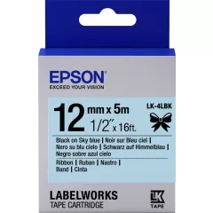 Epson LK-4LBlack Black/Sky Blue 12mm szalag(5m)