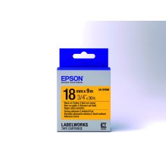 Epson K-5YBW Black/Yellow 18mm szalag (9m)
