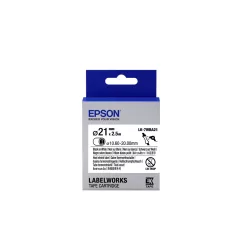 Epson LK-7WBA21 Black/White D21mm szalag(2.5m)