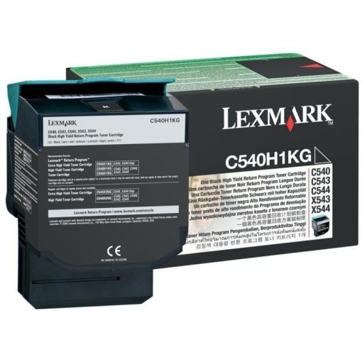 Lexmark C54x/X54x 2,5K Eredeti Fekete Toner