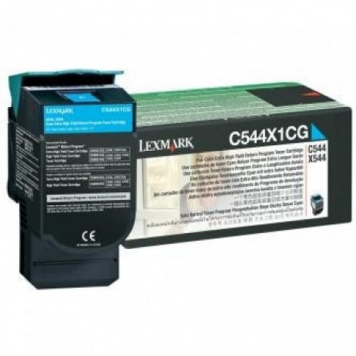 Lexmark C544/X544 Genuin Cyan Toner