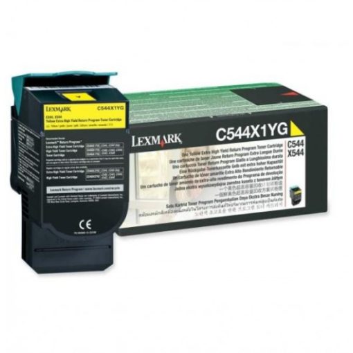 Lexmark C544/X544 Eredeti Sárga Toner