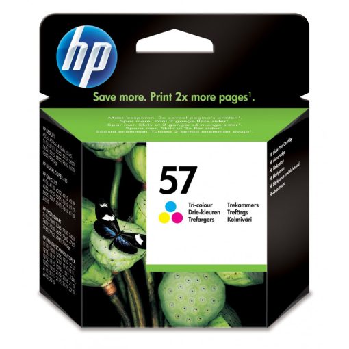 HP C6657AE No.57 Eredeti Háromszínű CMY Tintapatron