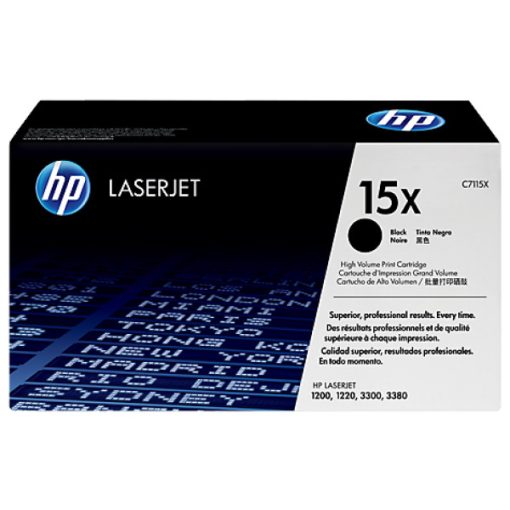 HP C7115X Eredeti Fekete Toner Hp 15X