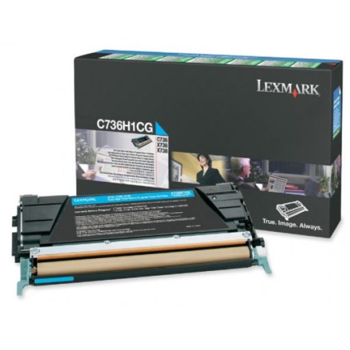 Lexmark C736/x736/738 Eredeti Cián Toner