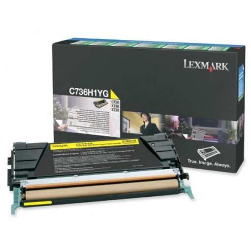 Lexmark C736/x736/738 Genuin Yellow Toner