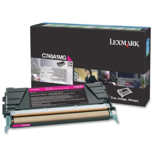 Lexmark C746/C748 Eredeti Magenta Toner
