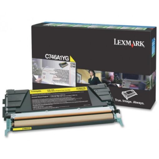 Lexmark C746/C748 Genuin Yellow Toner