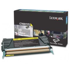 Lexmark C748 Return Eredeti Sárga Toner