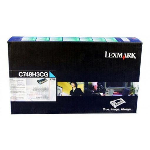 Lexmark C748 Corporate Eredeti Cián Toner