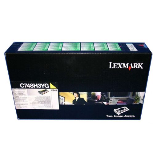 Lexmark C748 Corporate Eredeti Sárga Toner