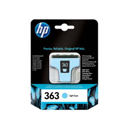 HP C8774EE No.363 Genuin Világos Cyan Ink Cartridge