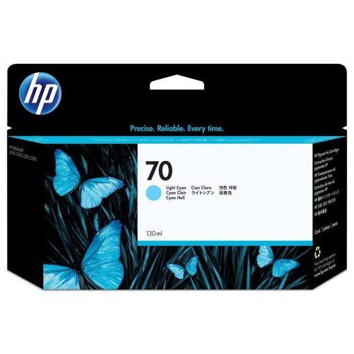 HP C9390A HP70 Genuin Világos Cyan Plotter Ink Cartridge