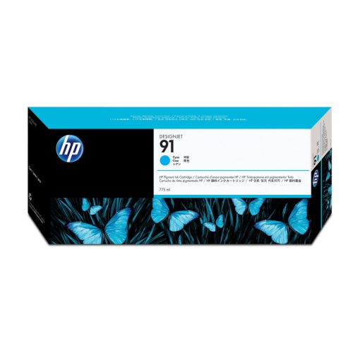 HP C9467A HP91 Genuin Cyan Plotter Ink Cartridge