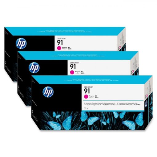 HP C9484A HP91 Genuin Magenta Plotter Ink Cartridge