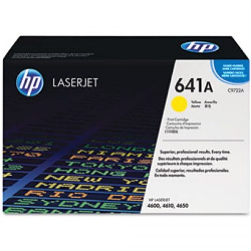 HP C9722A Eredeti Sárga Toner Hp 641A