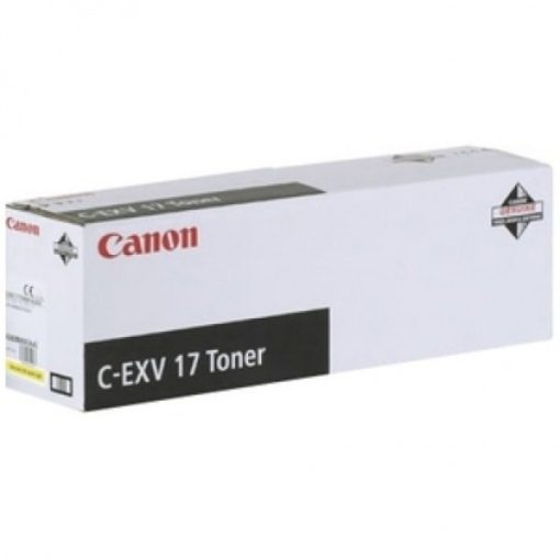 Canon CEXV17 Eredeti Yellow Toner