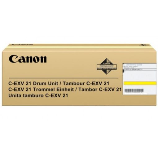 Canon C-EXV 21 Eredeti Yellow Dobegység