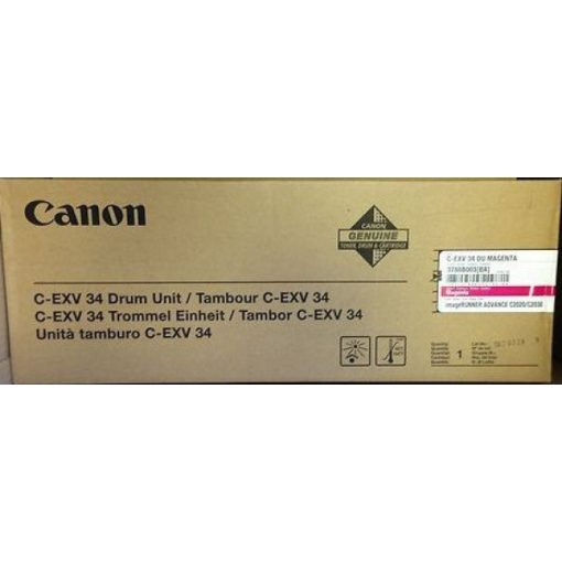 Canon C-EXV 34 Eredeti Magenta Dobegység