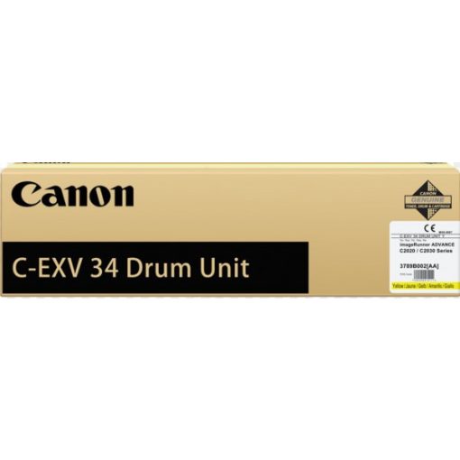 Canon C-EXV 34 Eredeti Yellow Dobegység