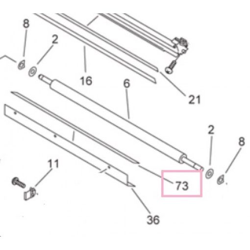 CA FB2-6877 Toner recovery sheet IR5000