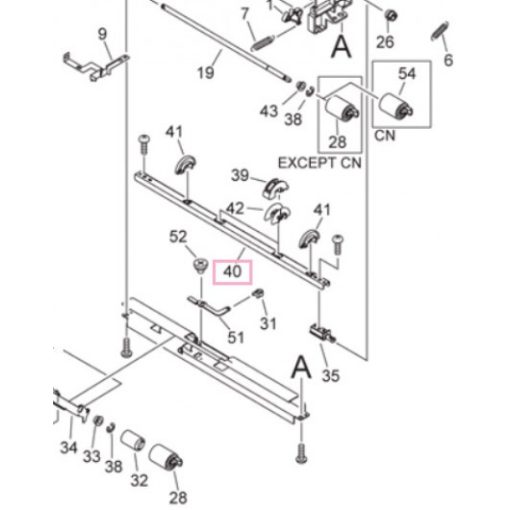 CA FB61631 shaft