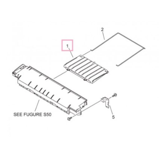 CA FC6-6782 Tray reverse