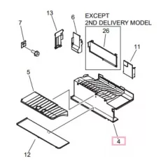 CA FC9-0513 Tray paper delivery IR2520
