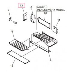 CA FC9-0521 Paper delivery panel IR2520