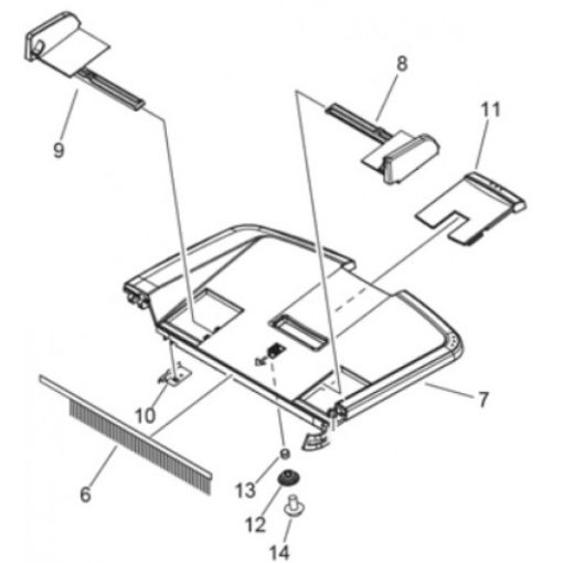 CA FM3-8672 Document tray MF4350