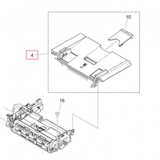 CA FM4-1876 Tray assy MF5980