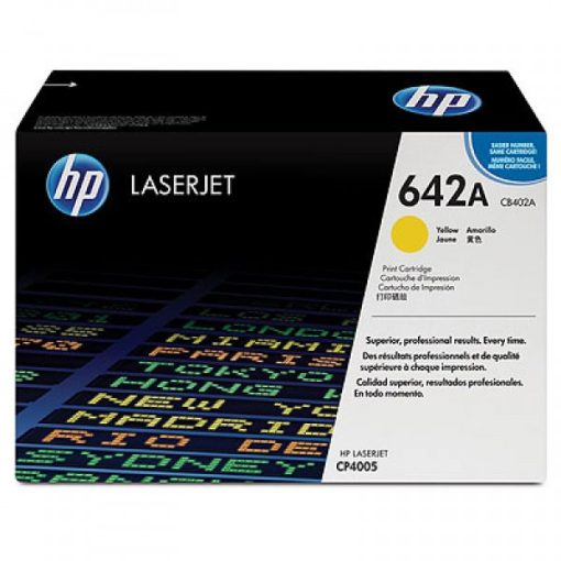 HP CB402A Toner Yellow 7,5k No.642A (Eredeti)