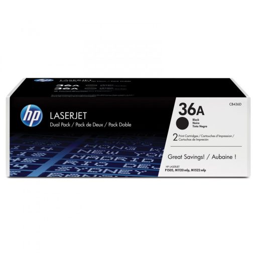 HP CB436AD Genuin Black Toner Hp 36AD