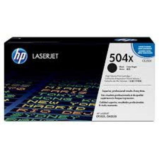 HP CE250X Eredeti Fekete Toner Hp 504X