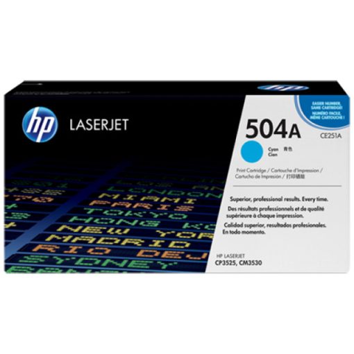 HP CE251A Genuin Kék Toner Hp 504A