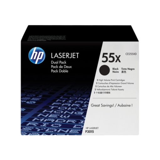 HP CE255XD Eredeti Fekete Toner Hp 55XD