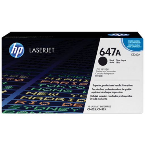 HP CE260A Eredeti Fekete Toner Hp 647A