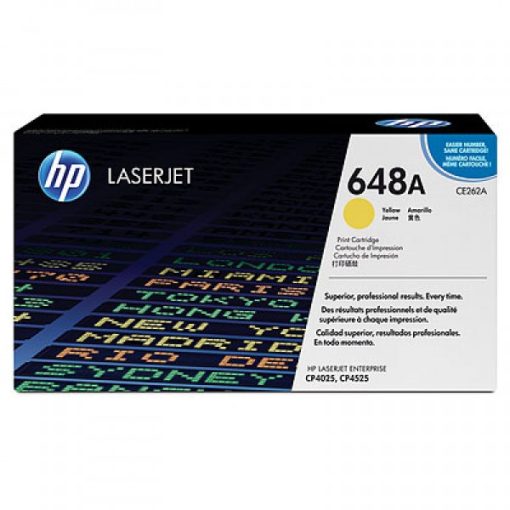 HP CE262A Eredeti Sárga Toner Hp 648A