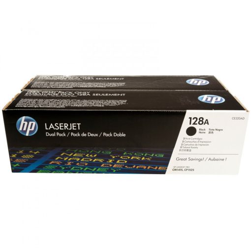 HP CE320AD Eredeti Fekete Toner Hp 128A