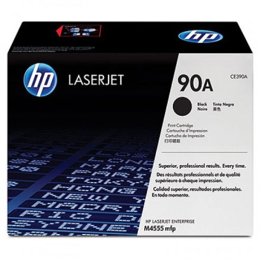 HP CE390A Eredeti Fekete Toner Hp 90A