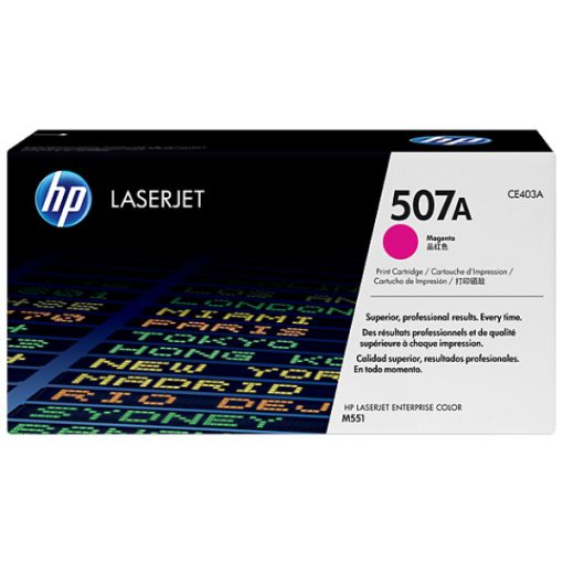 HP CE403A Genuin Magenta Toner Hp 507A