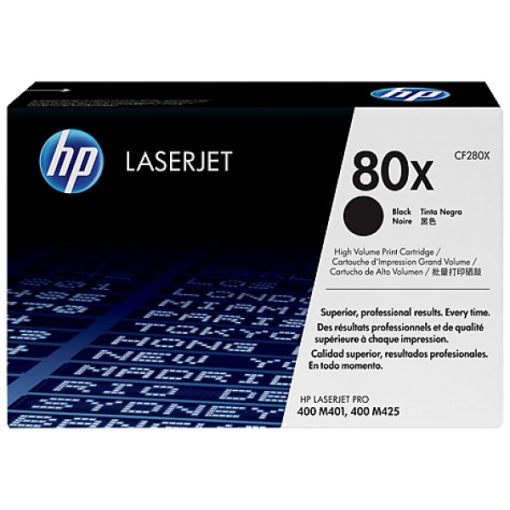 HP CF280X Eredeti Fekete Toner Hp 80X