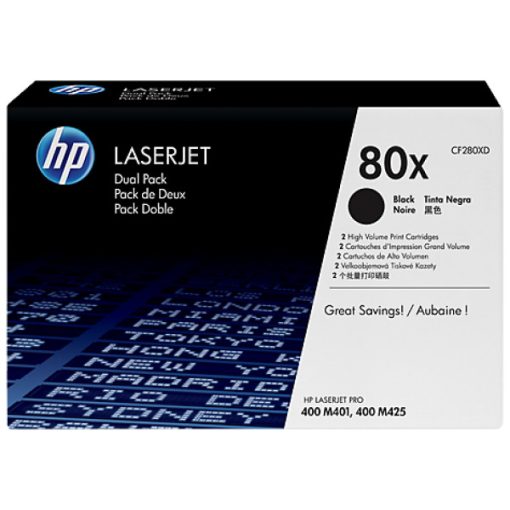 HP CF280XD Genuin Black Toner Hp 80X