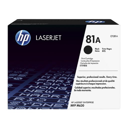 HP CF281A Genuin Black Toner Hp 81A